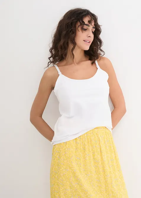 Top pr&eacute;maman / da allattamento in cotone biologico (pacco da 2), bonprix