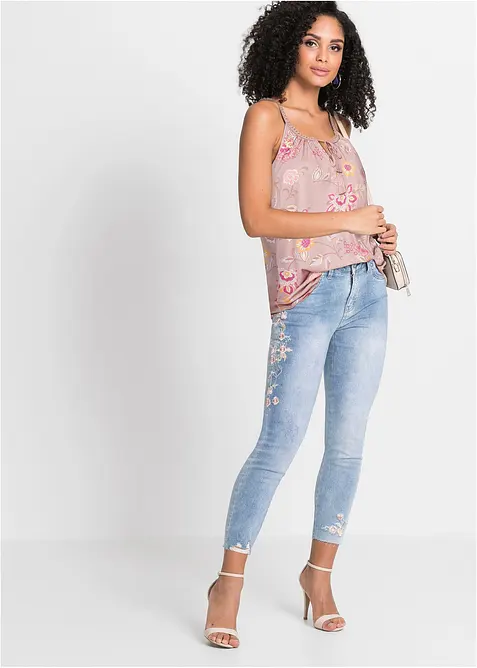 Top con spalline sottili, bonprix