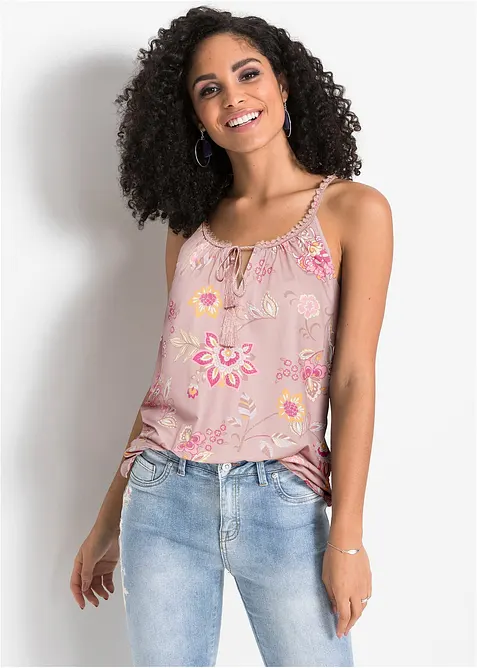 Top con spalline sottili, bonprix