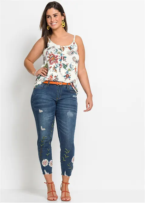 Top con spalline sottili, bonprix