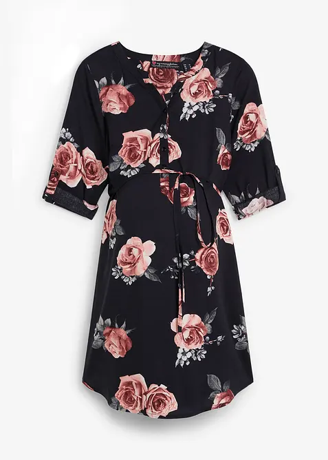 Abito prémaman / da allattamento in viscosa fluente, bonprix