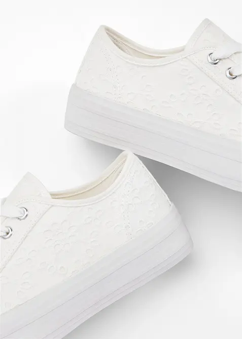 Sneaker con plateau, bonprix