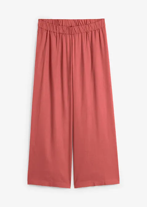 Pantaloni culotte in viscosa, bonprix