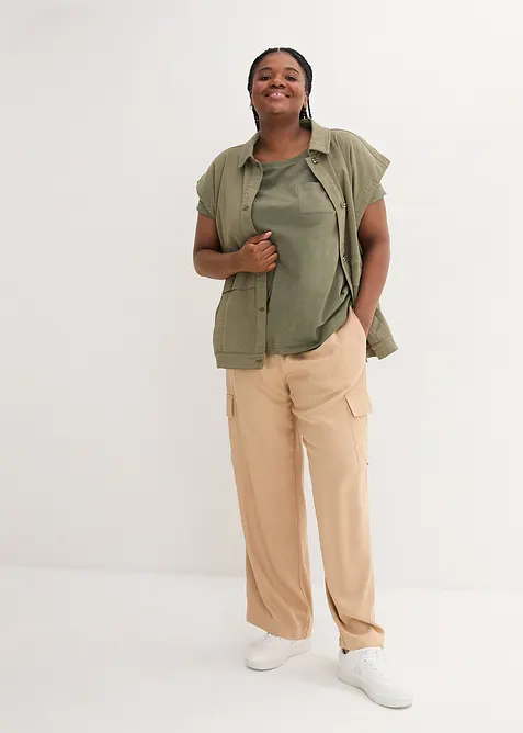 T-shirt in puro cotone biologico, bonprix