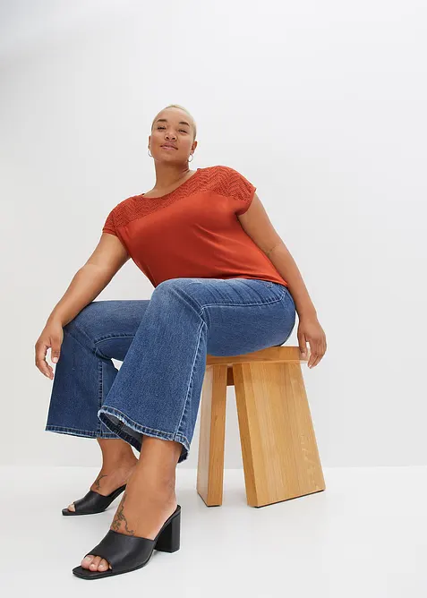 Maglia in viscosa morbida, bonprix