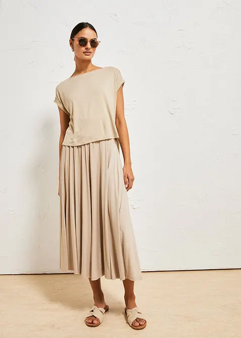 Maglia oversize in viscosa fluente, bonprix