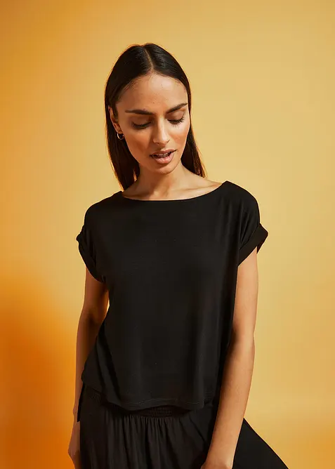 Maglia oversize in viscosa fluente, bonprix