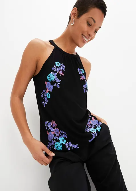 Top in misto viscosa fluente, bonprix