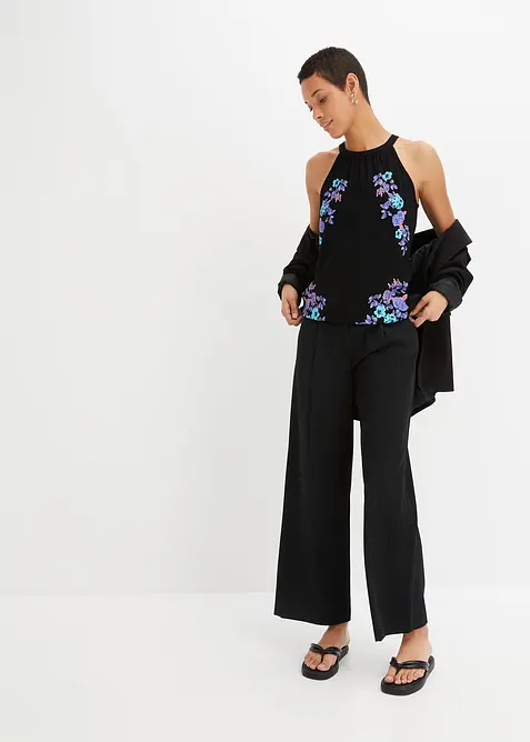 Top in misto viscosa fluente, bonprix