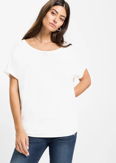 Maglia in misto viscosa morbido, bonprix