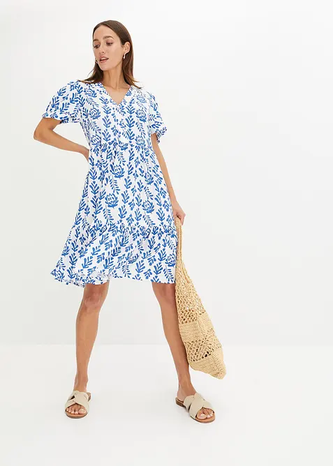 Abito tunica in pura viscosa, bonprix