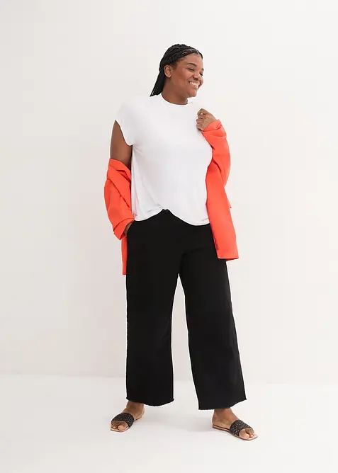 T-shirt con viscosa morbida, bonprix