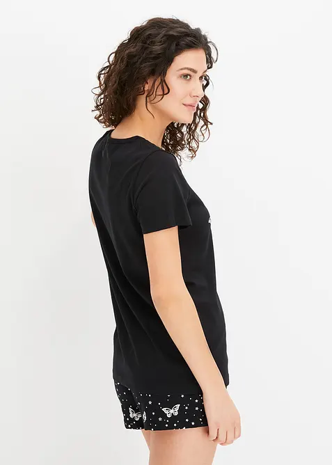 Pigiama estivo in puro cotone, bonprix