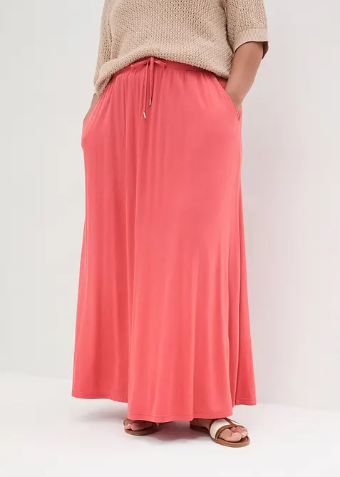 Gonna in jersey misto viscosa, bonprix