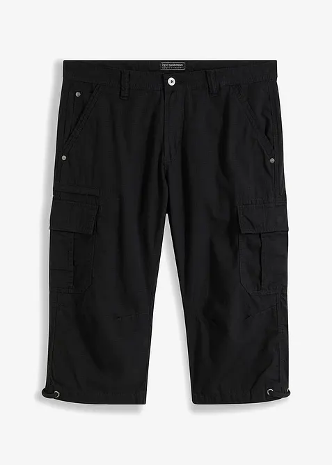 Bermuda cargo lunghi in puro cotone, regular fit, bonprix