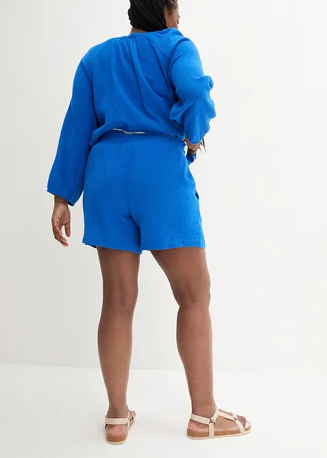 Shorts in mussola di puro cotone, bonprix