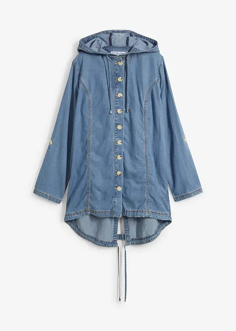 Giacca-camicia con lino fresco, bonprix