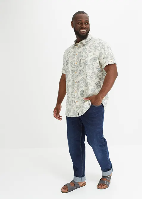 Jeans elasticizzati regular fit, straight, bonprix