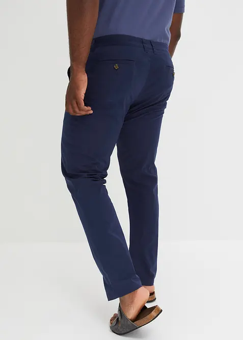Pantaloni chino elasticizzati leggeri, regular fit, bonprix