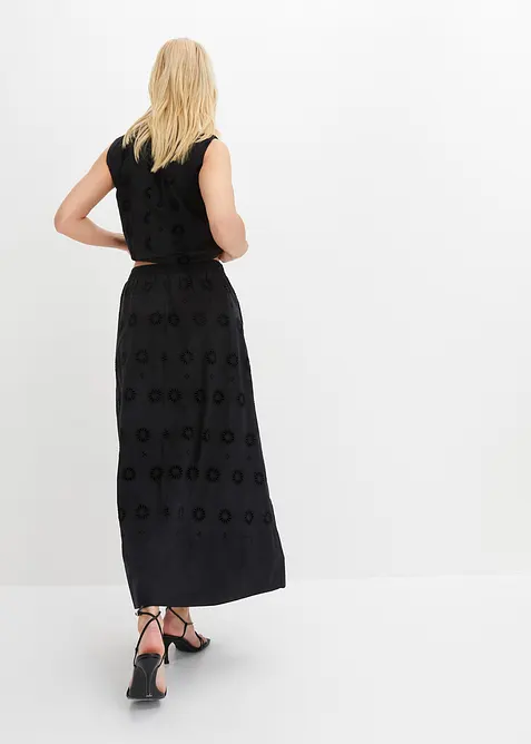 Gonna lunga in cotone biologico, bonprix