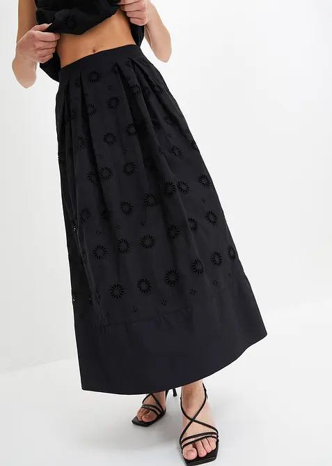 Gonna lunga in cotone biologico, bonprix