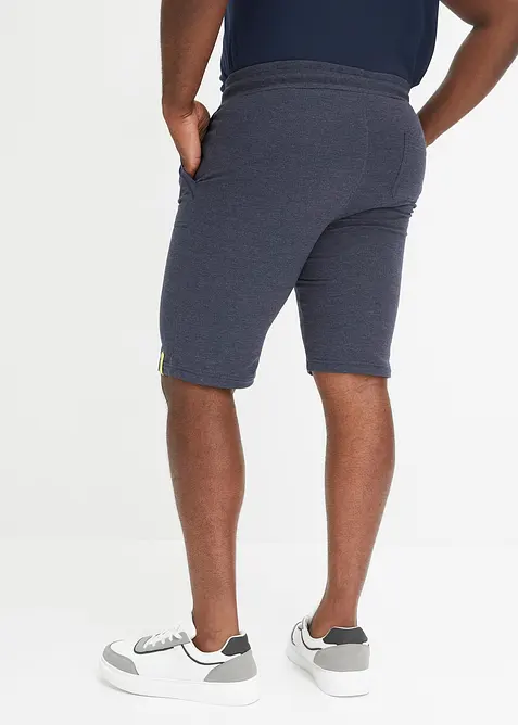 Bermuda in felpa effetto denim, bonprix