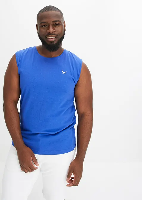 Canotta (pacco da 2) in puro cotone biologico, bonprix