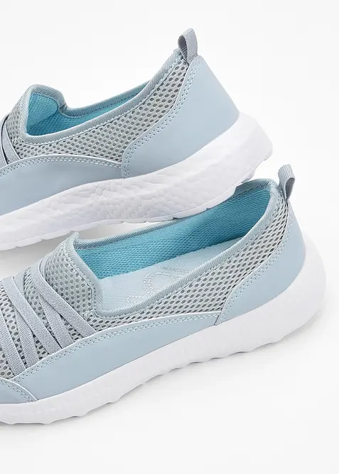 Sneaker comfort slip-on con suola leggera, bonprix