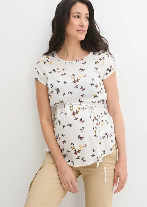 Blusa pr&eacute;maman in viscosa leggera, bonprix