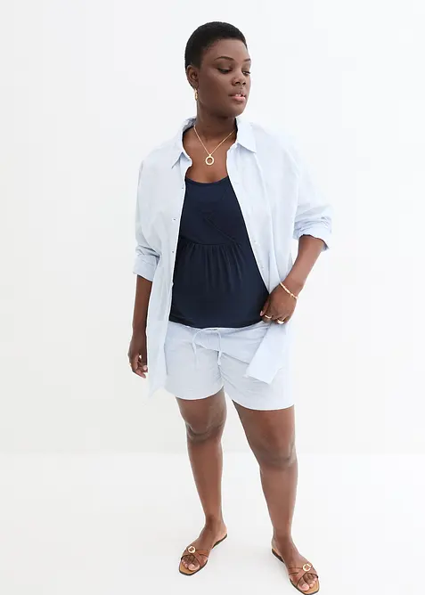 Maglia pr&eacute;maman / da allattamento 2 in 1 (pacco da 2), bonprix