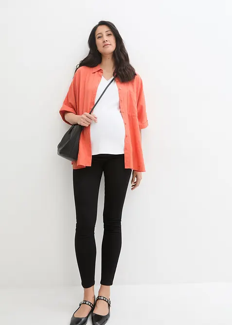 Jeggings pr&eacute;maman elasticizzati, skinny, bonprix