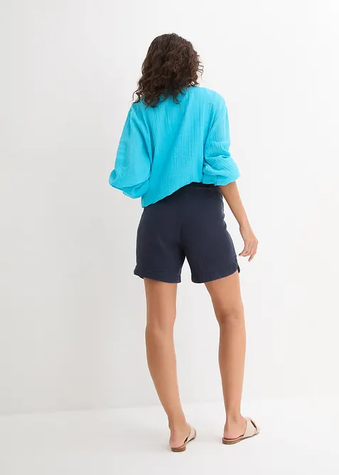 Shorts prémaman in mussola di puro cotone, bonprix