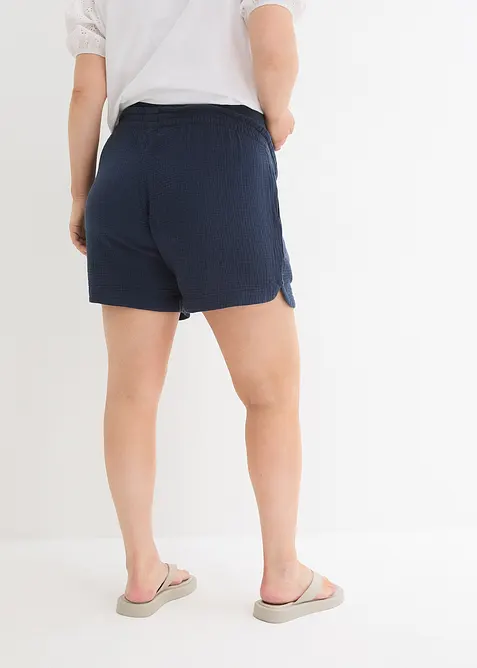 Shorts pr&eacute;maman in mussola di puro cotone, bonprix