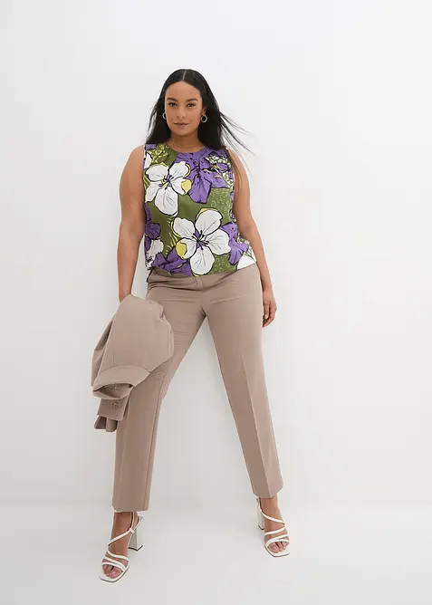 Top fantasia in viscosa, bonprix