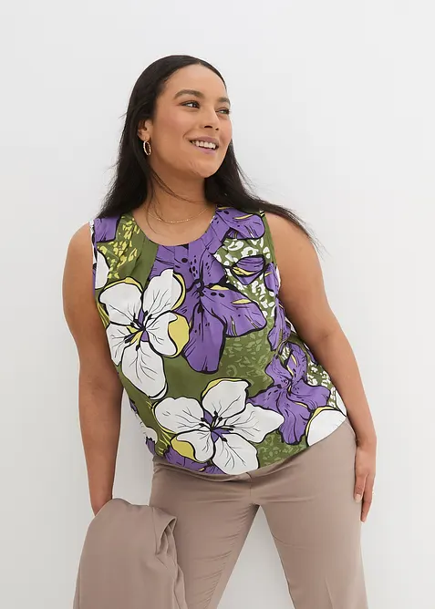 Top fantasia in viscosa, bonprix