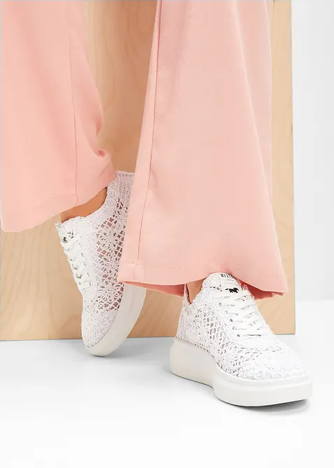 Sneaker Mustang con plateau, Mustang