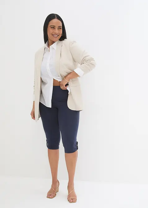 Leggings a pinocchietto in cotone biologico, bonprix