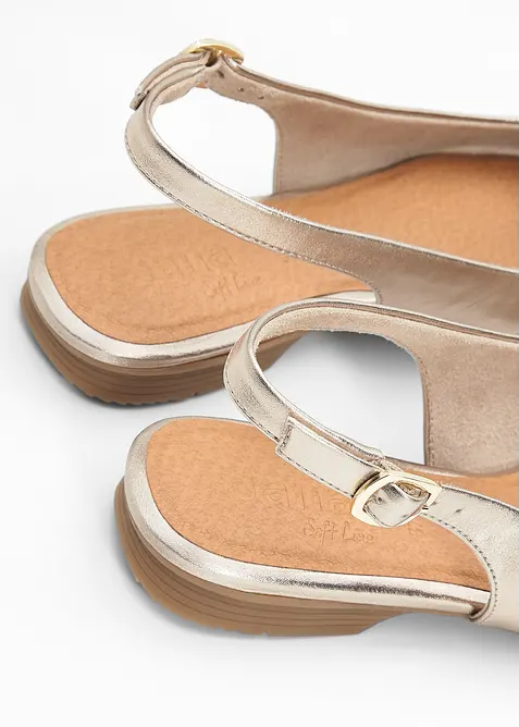 Ballerine con cinturino Jana in larghezza comoda, Jana