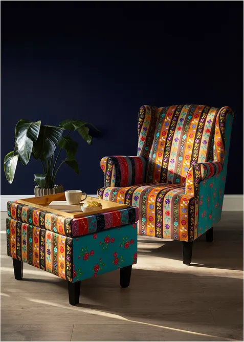 Sgabello con vassoio, bonprix