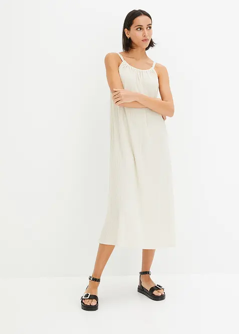 Abito con spalline in crêpe leggero, bonprix