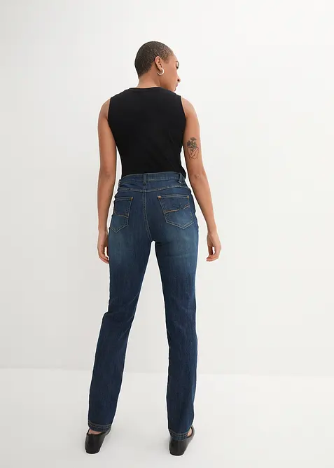 Jeans skinny con bordo vita comodo, vita media, bonprix