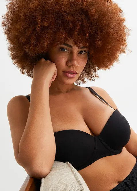 Reggiseno multiway con ferretto e cotone biologico (pacco da 2), bonprix