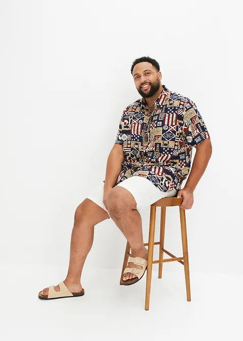 Bermuda elasticizzati, classic fit, bonprix