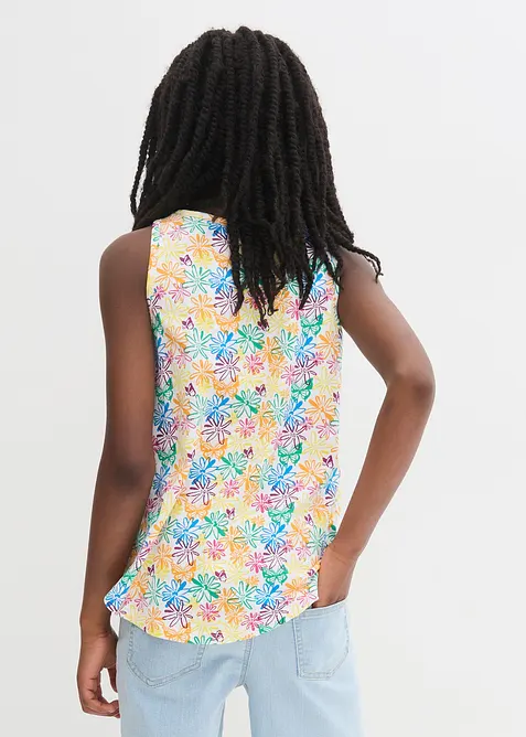 Top in jersey (pacco da 3) in cotone biologico, bonprix