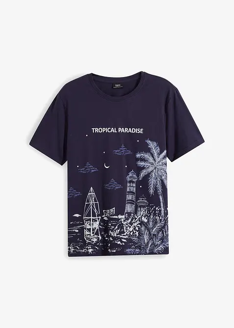 T-shirt in puro cotone, bonprix