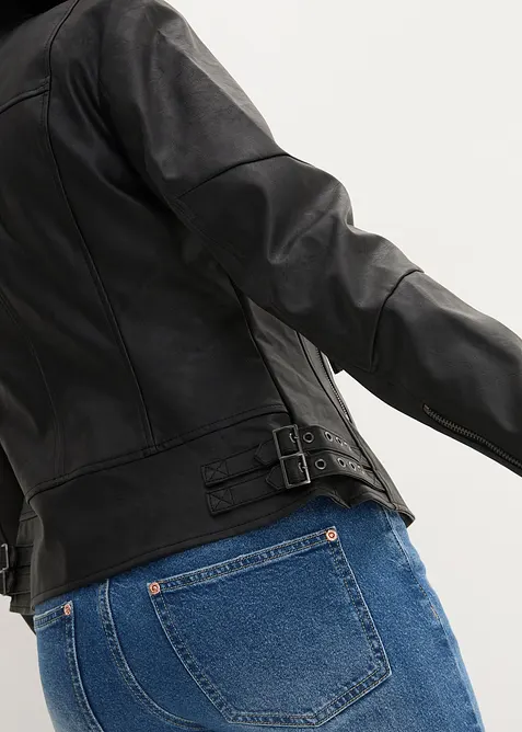 Giacca in similpelle di pura viscosa, bonprix