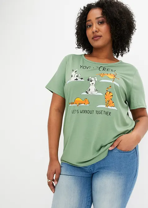 T-shirt stampata, bonprix