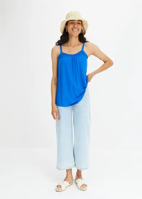 Top in viscosa fluente, bonprix