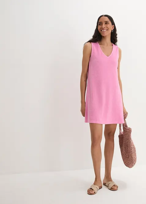 Abito in spugna di misto cotone, bonprix