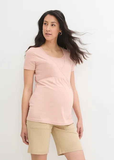 Maglia pr&eacute;maman / da allattamento 2 in 1 (pacco da 2), bonprix